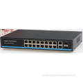 16Ports PoE Switch with Gigabit Uplink and SFP